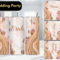 Custom beige agate tumbler; Groom party tumbler gift; Bride tribe stone design cup
